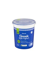Natural Greek Style Yoghurt 1kg